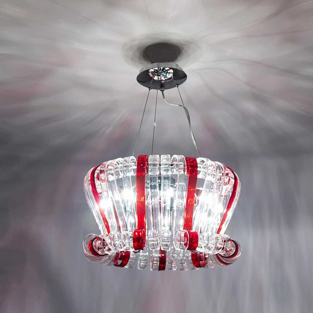 Подвесная люстра Citilux Volution Rosso EL326P09.2 Фото № 11