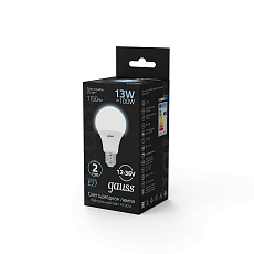 Лампа светодиодная Gauss E27 13W 4100K матовая 202502213 5