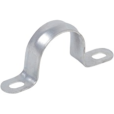 Скоба металлическая двухлапковая d=38-40мм IEK CMAT11-38-100