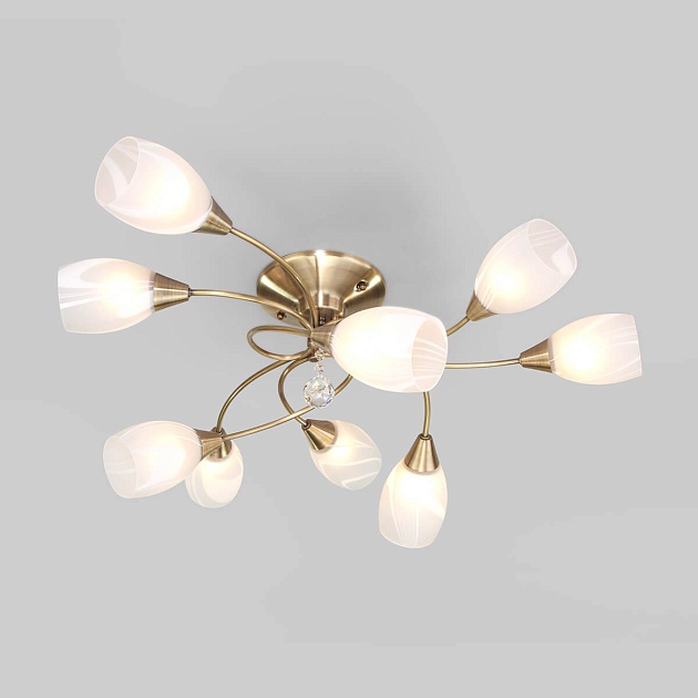 Потолочная люстра Eurosvet 2275/9 античная бронза Фото № 1