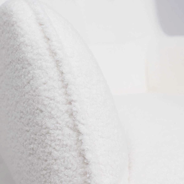 Кресло AksHome Kenzo белый, мех 89978 Фото № 4