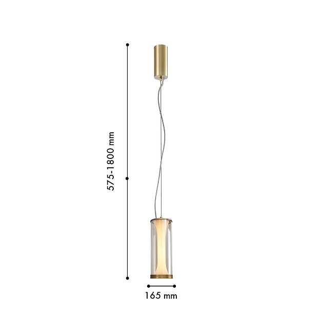 Подвесной светодиодный светильник Favourite Bones 4244-1P Фото № 2