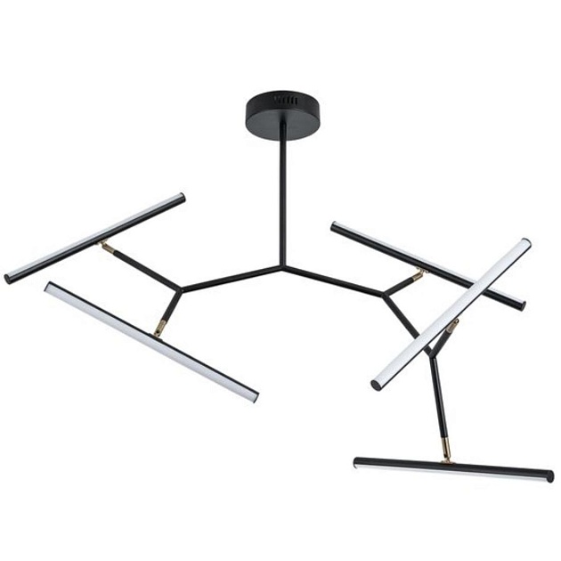 Подвесная светодиодная люстра Arte Lamp Zulu A2170PL-49BK Фото № 1