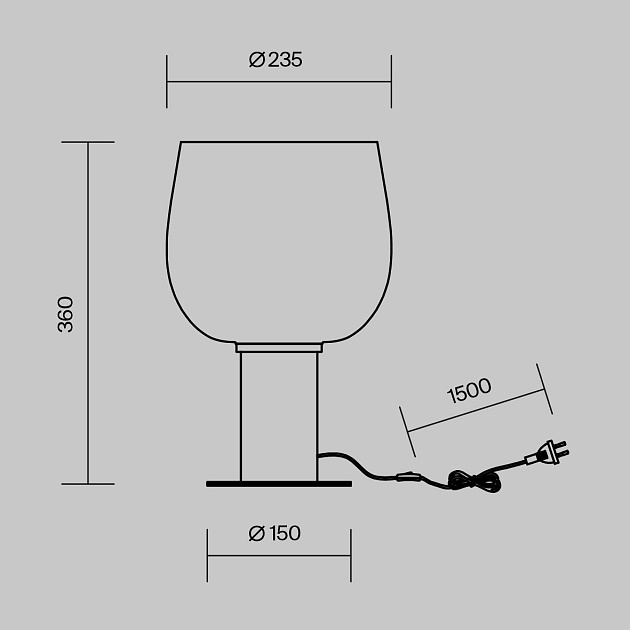 Настольная лампа Maytoni Smart Casual MOD414TL-01B Фото № 11