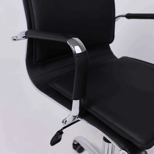 Офисное кресло AksHome City чёрный, экокожа 70014 изображение 3 Офисное кресло AksHome City чёрный, экокожа 70014 Фото № 3