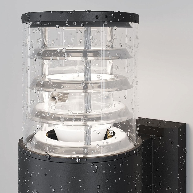 Уличный настенный светильник Maytoni Bronx O576WL-01B изображение 6 Уличный настенный светильник Maytoni Bronx O576WL-01B Фото № 6