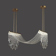 Подвесной светодиодный светильник Odeon Light Exclusive Hall Afina 5420/48L 3