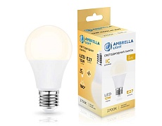 Лампа светодиодная Лон A60 12W 2700K Ambrella light Bulding 601203 2