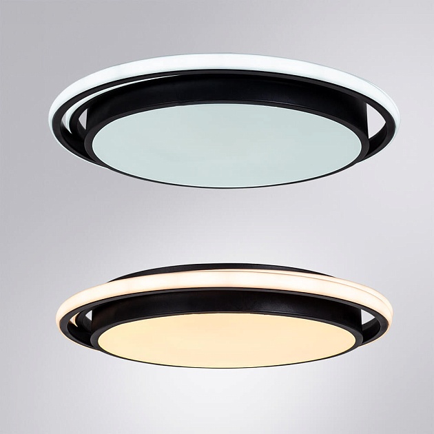 Потолочный светодиодный светильник Arte Lamp Sonny A2688PL-1BK Фото № 3