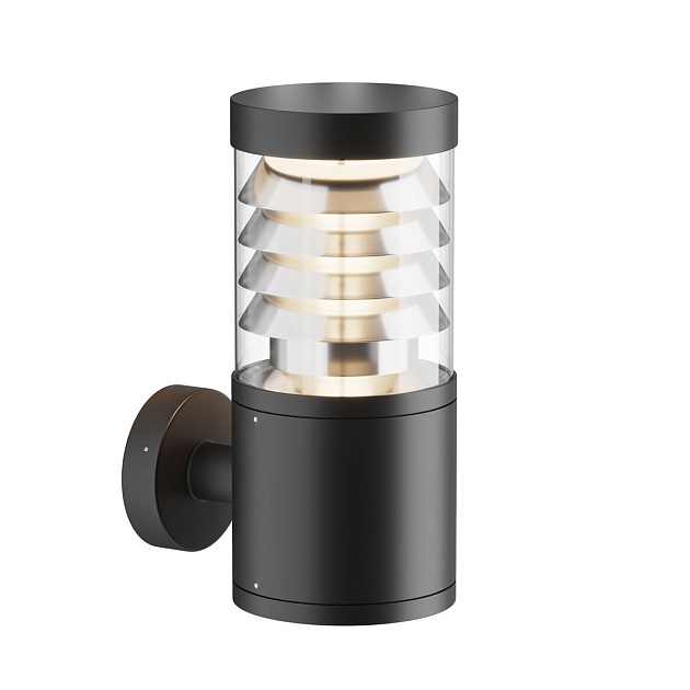 Уличный настенный светодиодный светильник Maytoni Spir O439WL-L12GF3K изображение 1 Уличный настенный светодиодный светильник Maytoni Spir O439WL-L12GF3K Фото № 1