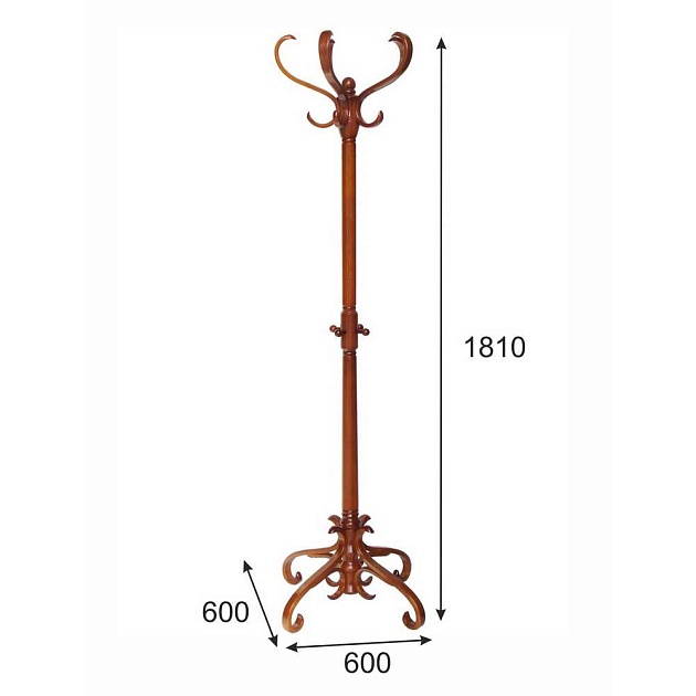 Напольная вешалка Мебелик В 2Н 000688 Фото № 3