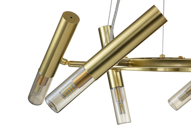 Подвесная люстра Indigo Sigaro 13006/6P Gold V000233 изображение 3 Подвесная люстра Indigo Sigaro 13006/6P Gold V000233 Фото № 3