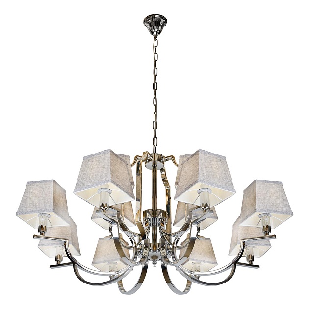 Подвесная люстра iLamp Hilton 6943-8+4 CR Фото № 2