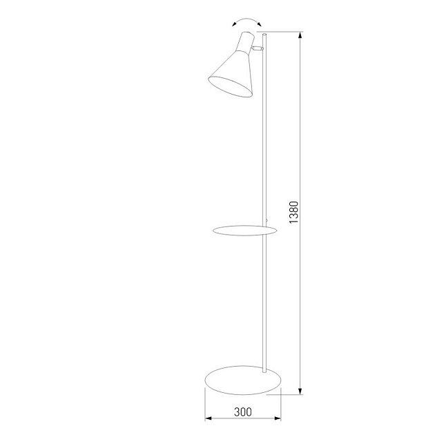 Торшер TK Lighting 5864 Jump Фото № 2