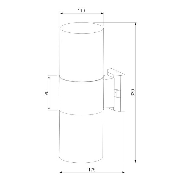 Уличный настенный светильник Elektrostandard Roil 35125/D a055636 изображение 2 Уличный настенный светильник Elektrostandard Roil 35125/D a055636 Фото № 2