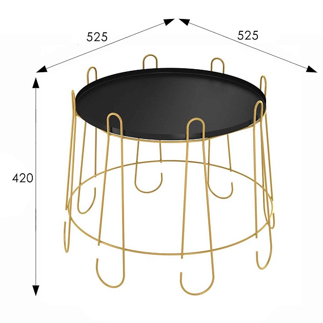Журнальный стол Мебелик SHT-CT6-2 008657 Фото № 3