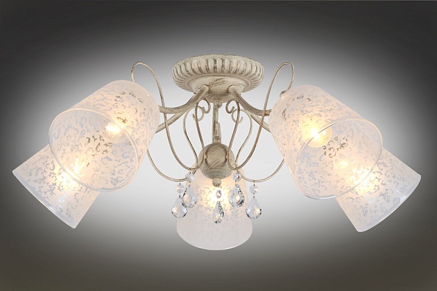 Потолочная люстра Omnilux Orune OML-53007-05 изображение 2 Потолочная люстра Omnilux Orune OML-53007-05 Фото № 2