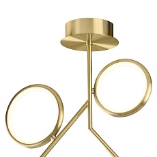 Подвесная светодиодная люстра Mantra Olimpia Oro 6581 2