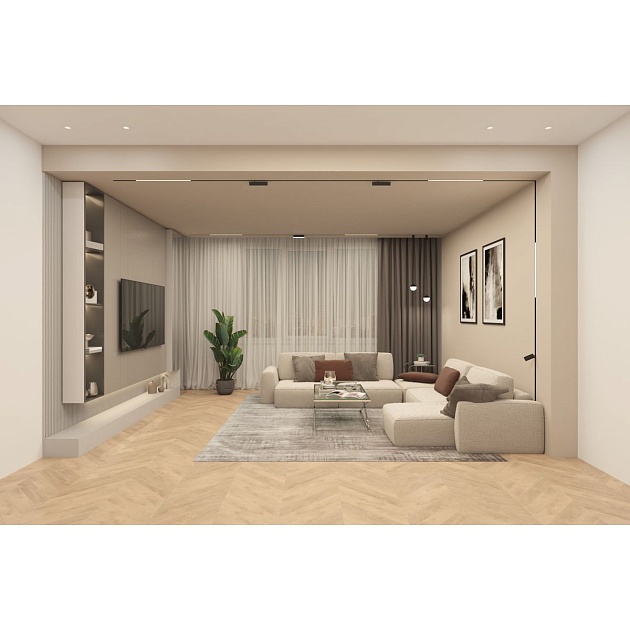 Трековый светодиодный светильник Denkirs Smart Linear DK8009-BK Фото № 7