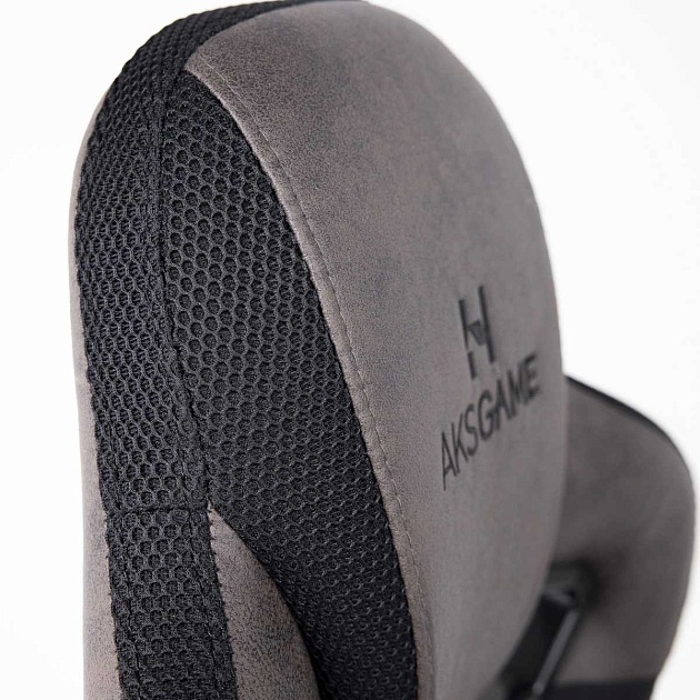 Игровое кресло AksHome Royal серо-коричневый, велюр 85992 Фото № 7