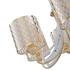 Подвесная люстра Arte Milano Florentia-3387 303387/5 Wh/Gd 4