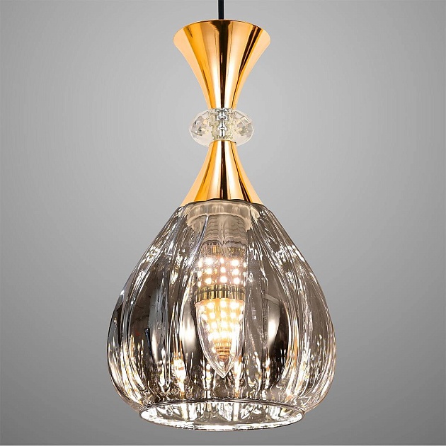 Подвесная люстра Reluce 09015-0.9-03 Smoke Фото № 2