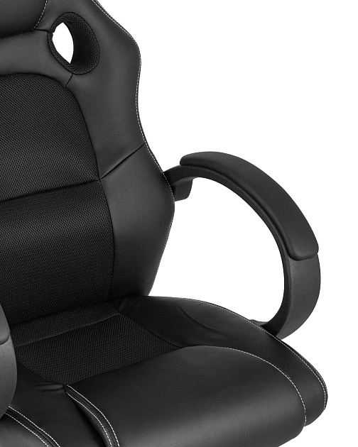 Игровое кресло TopChairs Renegade черное SA-3002 black Фото № 7
