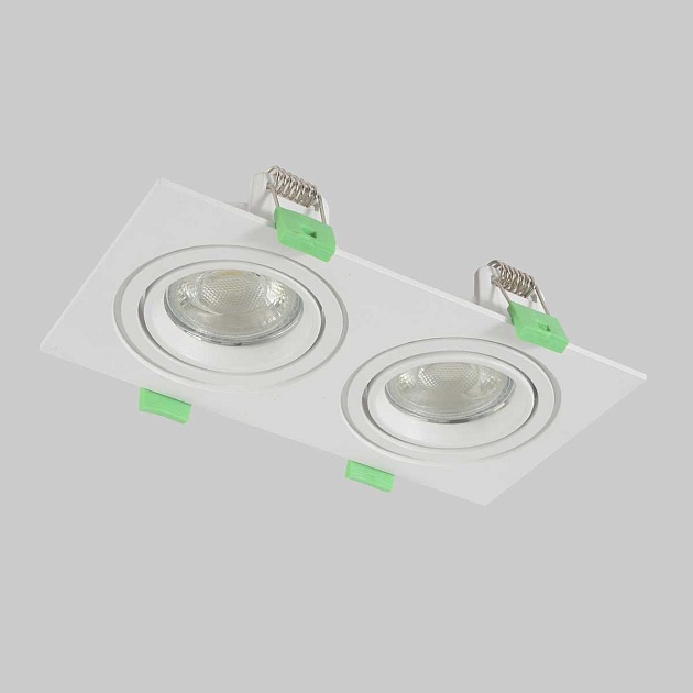 Встраиваемый светильник Crystal Lux CLT 002C2 WH V2 изображение 3 Встраиваемый светильник Crystal Lux CLT 002C2 WH V2 Фото № 3