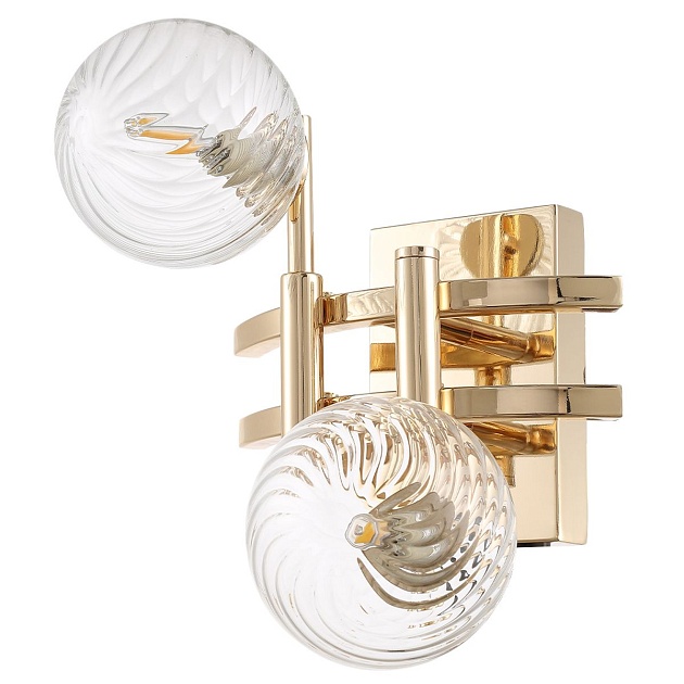 Бра Crystal Lux Luxury AP2 Gold Фото № 4