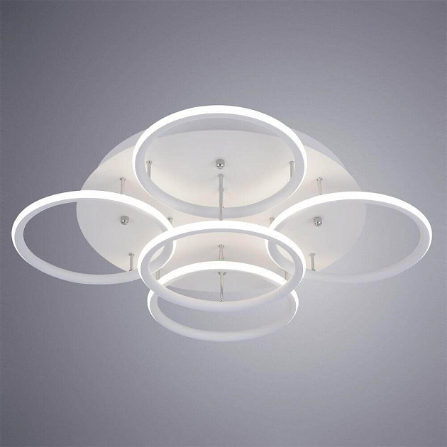 Потолочная светодиодная люстра Arte Lamp A2500PL-5WH изображение 2 Потолочная светодиодная люстра Arte Lamp A2500PL-5WH Фото № 2
