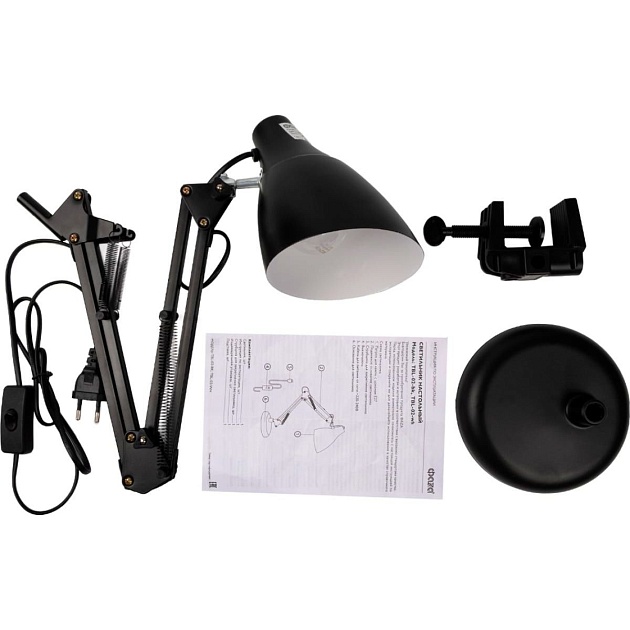 Настольная лампа ФАZA TBL-02- bk изображение 5 Настольная лампа ФАZA TBL-02- bk Фото № 5