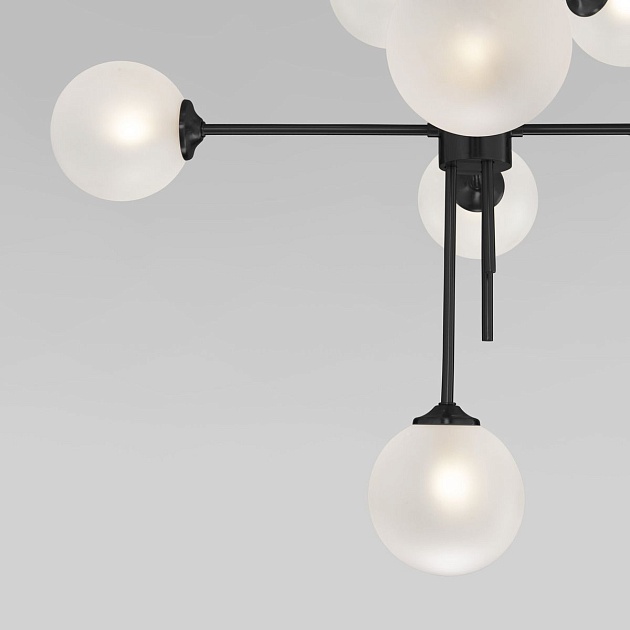 Подвесная люстра Eurosvet Volver 50383 черный Smart изображение 5 Подвесная люстра Eurosvet Volver 50383 черный Smart Фото № 5