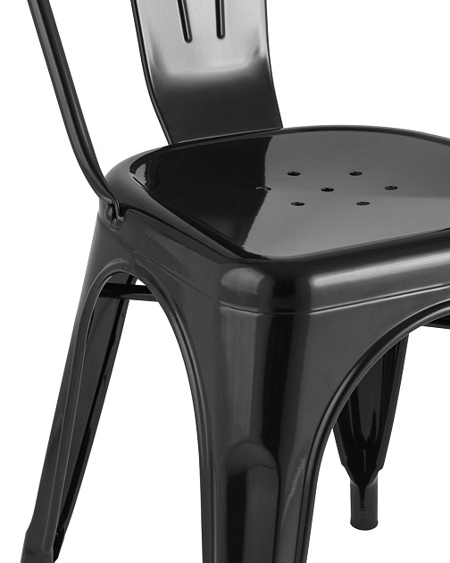Барный стул Tolix черный глянцевый YD-H440B LG-01 Фото № 5