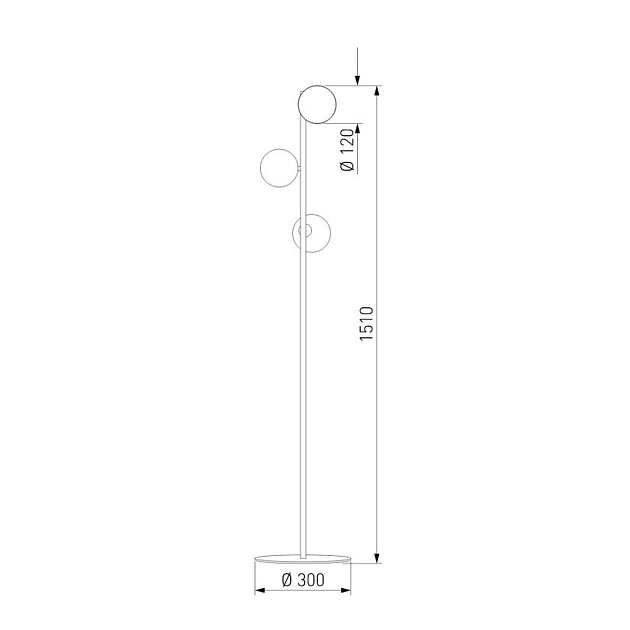 Торшер TK Lighting 6189 Estera Brown изображение 2 Торшер TK Lighting 6189 Estera Brown Фото № 2