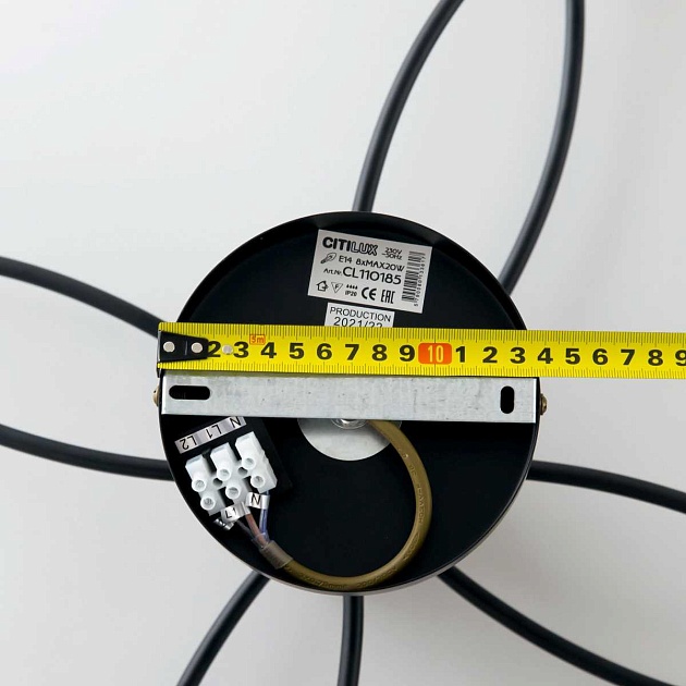 Потолочная люстра Citilux Фабула CL110185 изображение 6 Потолочная люстра Citilux Фабула CL110185 Фото № 6