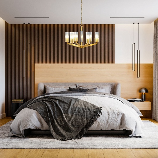 Подвесная люстра Moderli Brass V11074-6P Фото № 10