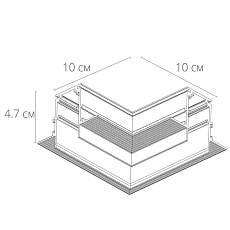 Коннектор L-образный Arte Lamp Linea-Accessories A480733 1