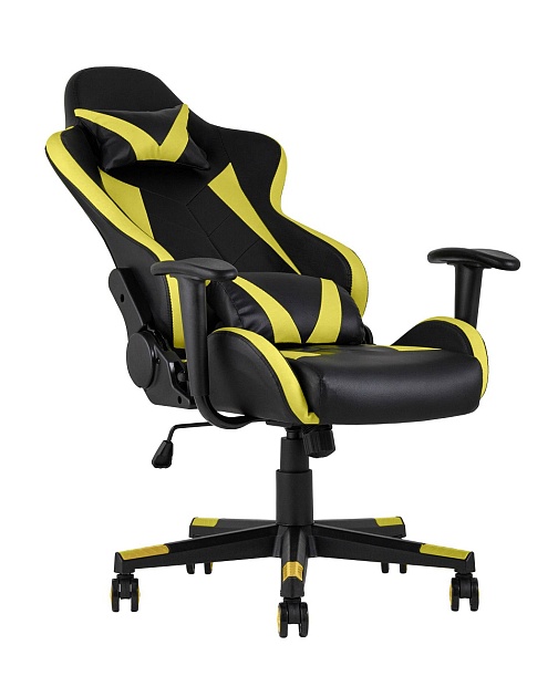 Игровое кресло TopChairs Gallardo желтое SA-R-1103 yellow Фото № 6