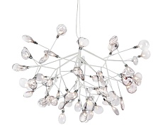 Подвесная светодиодная люстра Crystal Lux Evita SP63 White/Transparent 4