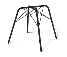 Стул Sheffilton SHT-ST35-1/S64 угольно-серый/черный муар 6823423403 3