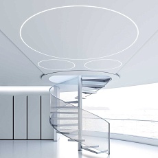 Встраиваемый гибкий алюминиевый профиль Elektrostandard LL-2-ALP024 a067732 2