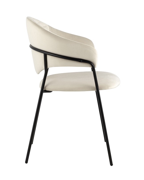 Кухонный стул Stool Group Алексис велюр бежевый AV 445-Cc-08 изображение 4 Кухонный стул Stool Group Алексис велюр бежевый AV 445-Cc-08 Фото № 4