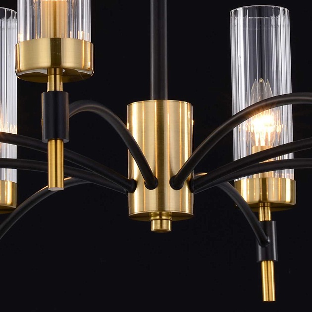 Потолочный светильник ILLUMICO IL5177-8PLS-29 BRASS TUBO Фото № 4