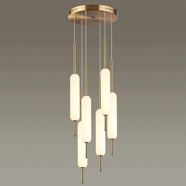 Подвесной светодиодный светильник Odeon Light Pendant Reeds 4794/72L Фото № 2