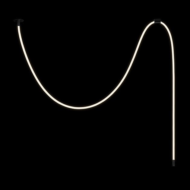 Потолочный светильник LOFT IT Thread 10388A Black Фото № 1