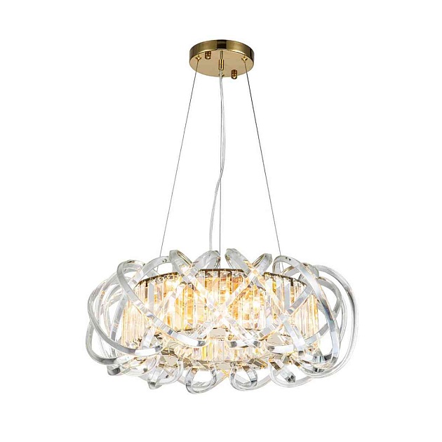 Подвесная люстра Indigo BRACCIA 12007/6P Gold V000398 Фото № 1