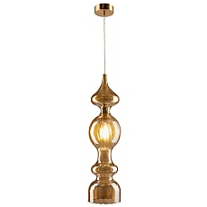 Подвесной светильник Crystal Lux Iris SP1 A Amber 4