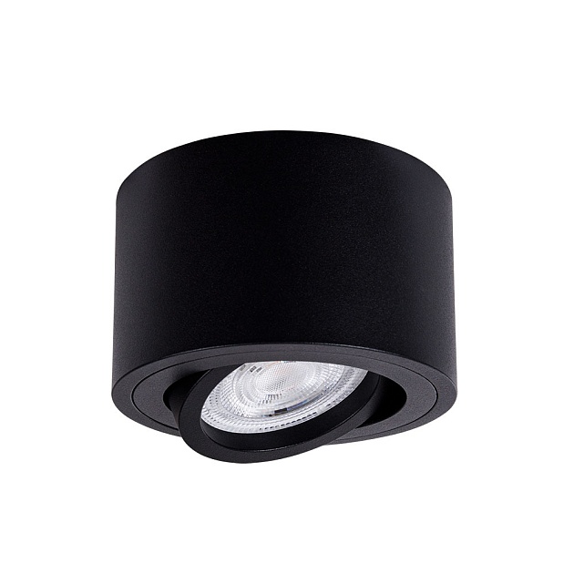 Точечный накладной светильник Arte Lamp UNITO A2260PL-1BK Фото № 1