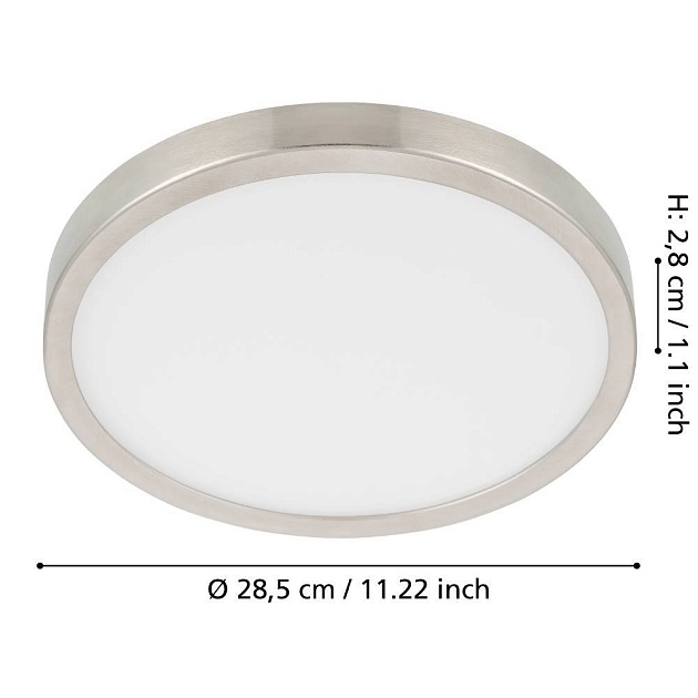 Потолочный светодиодный светильник Eglo FUEVA 5 900585 изображение 2 Потолочный светодиодный светильник Eglo FUEVA 5 900585 Фото № 2