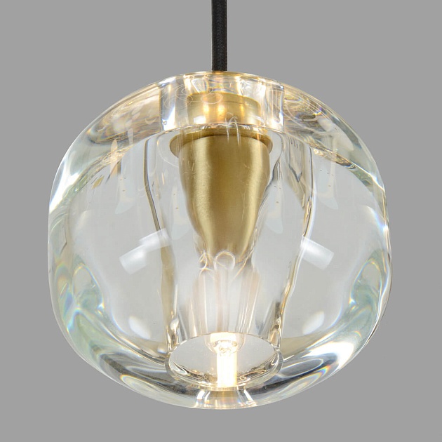 Подвесной светильник Belfast Pansy 6214-1 BR CL Фото № 3